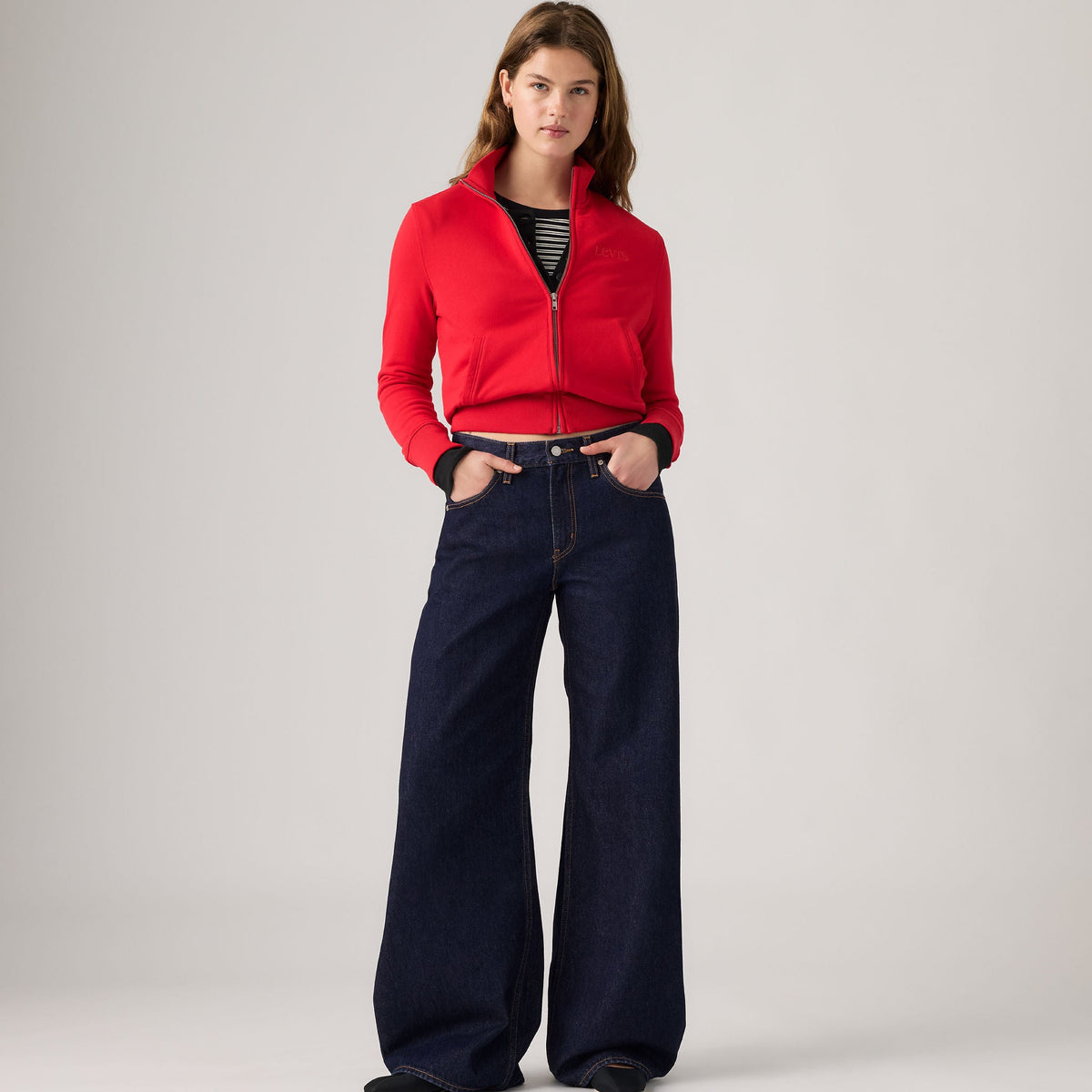 Levi's® Women's Teardrop Wide-Leg Jeans SCL