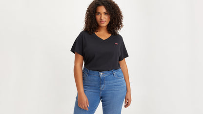 Levi's® Women's V-Neck T-Shirt (Plus Size)