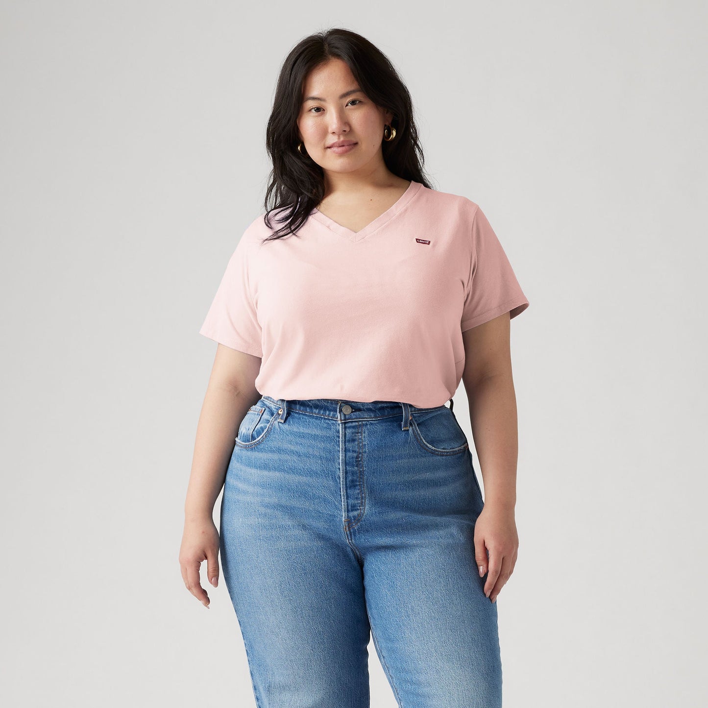 Levi's® Women's V-Neck T-Shirt (Plus Size)