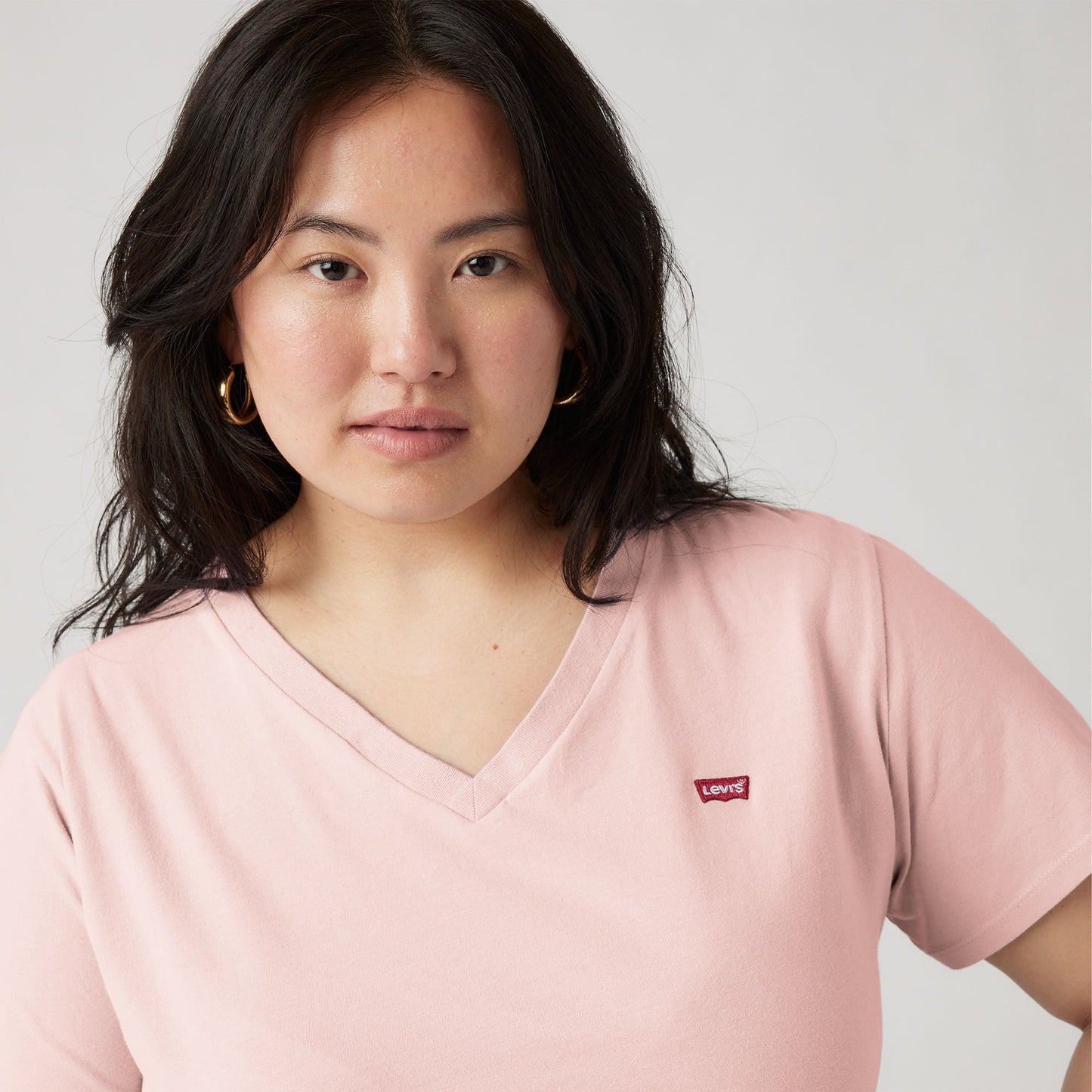 Levi's® Women's V-Neck T-Shirt (Plus Size)