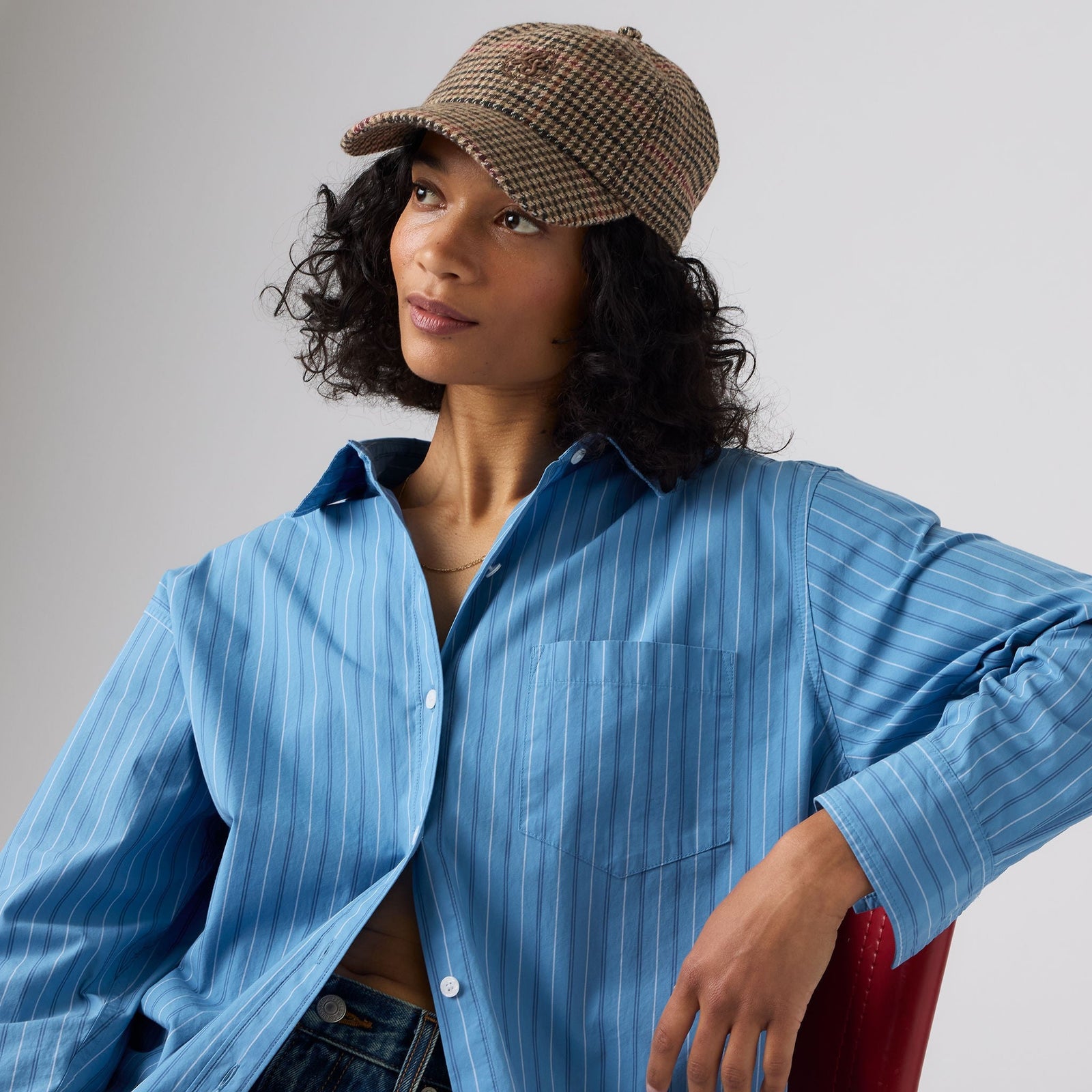 Main 1 - Levi's® Women's Varsity Baseball Cap - 0080U0005