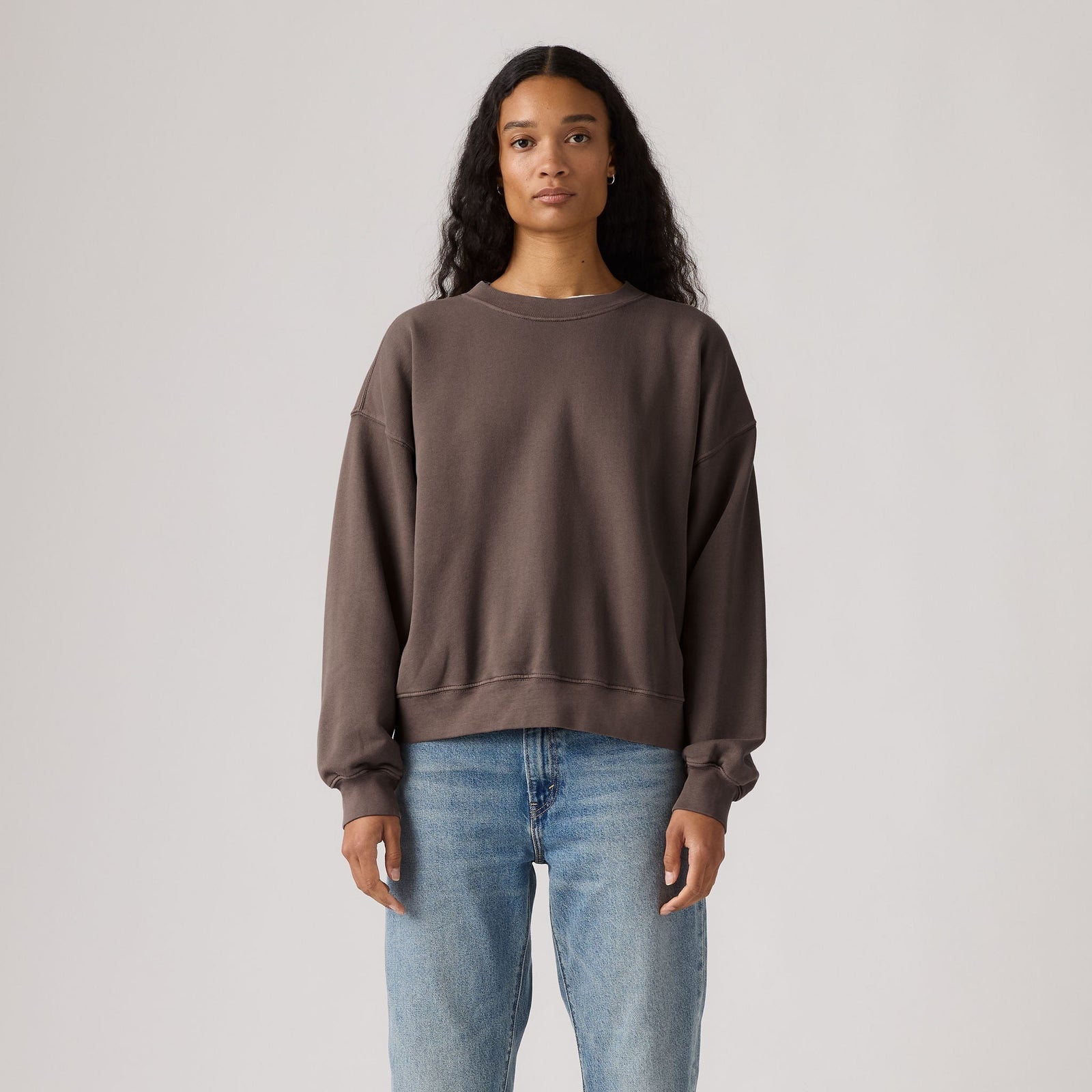 Main 3 - Levi's® Women's Vintage Boxy Sweatshirt - 006DW0009
