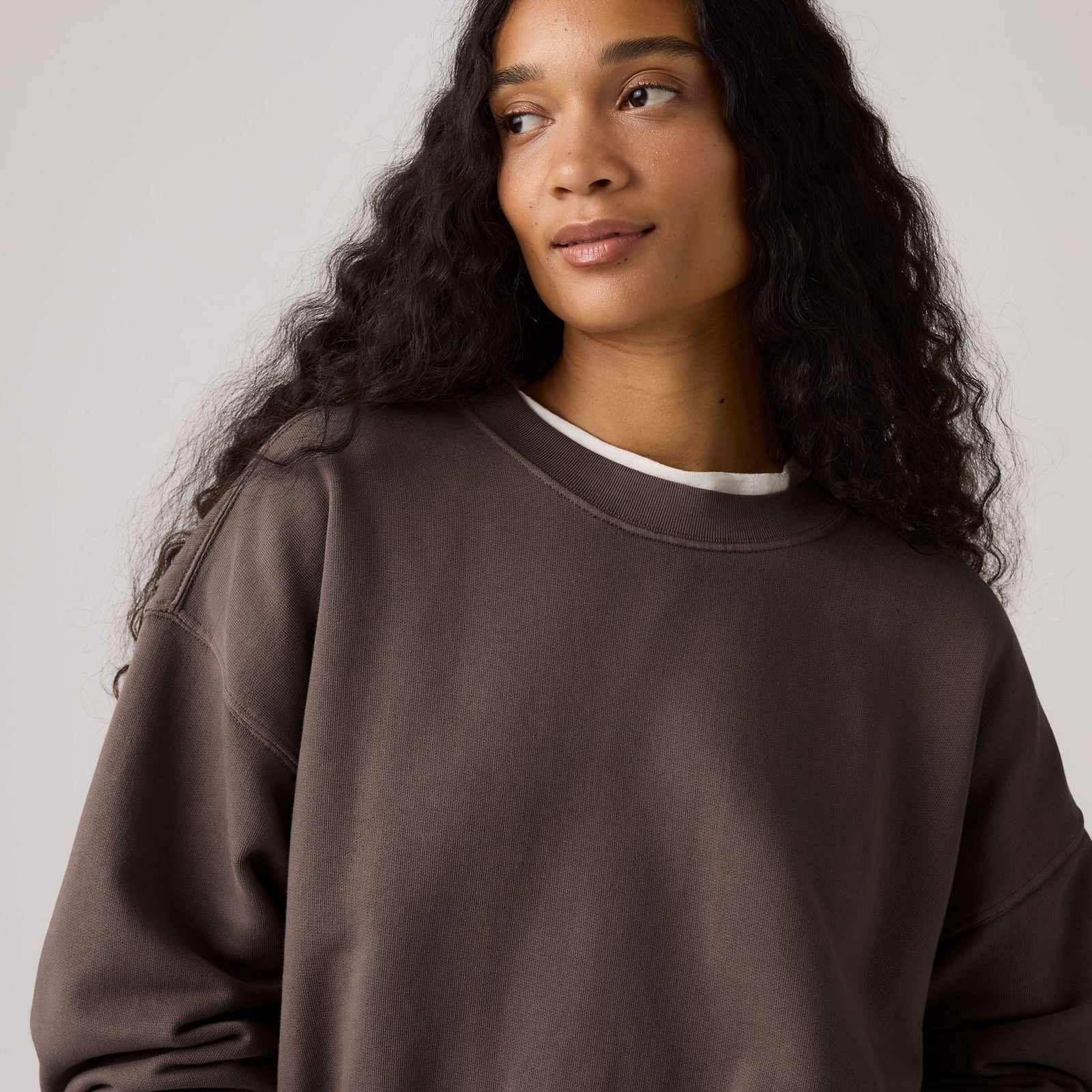 Main 4 - Levi's® Women's Vintage Boxy Sweatshirt - 006DW0009