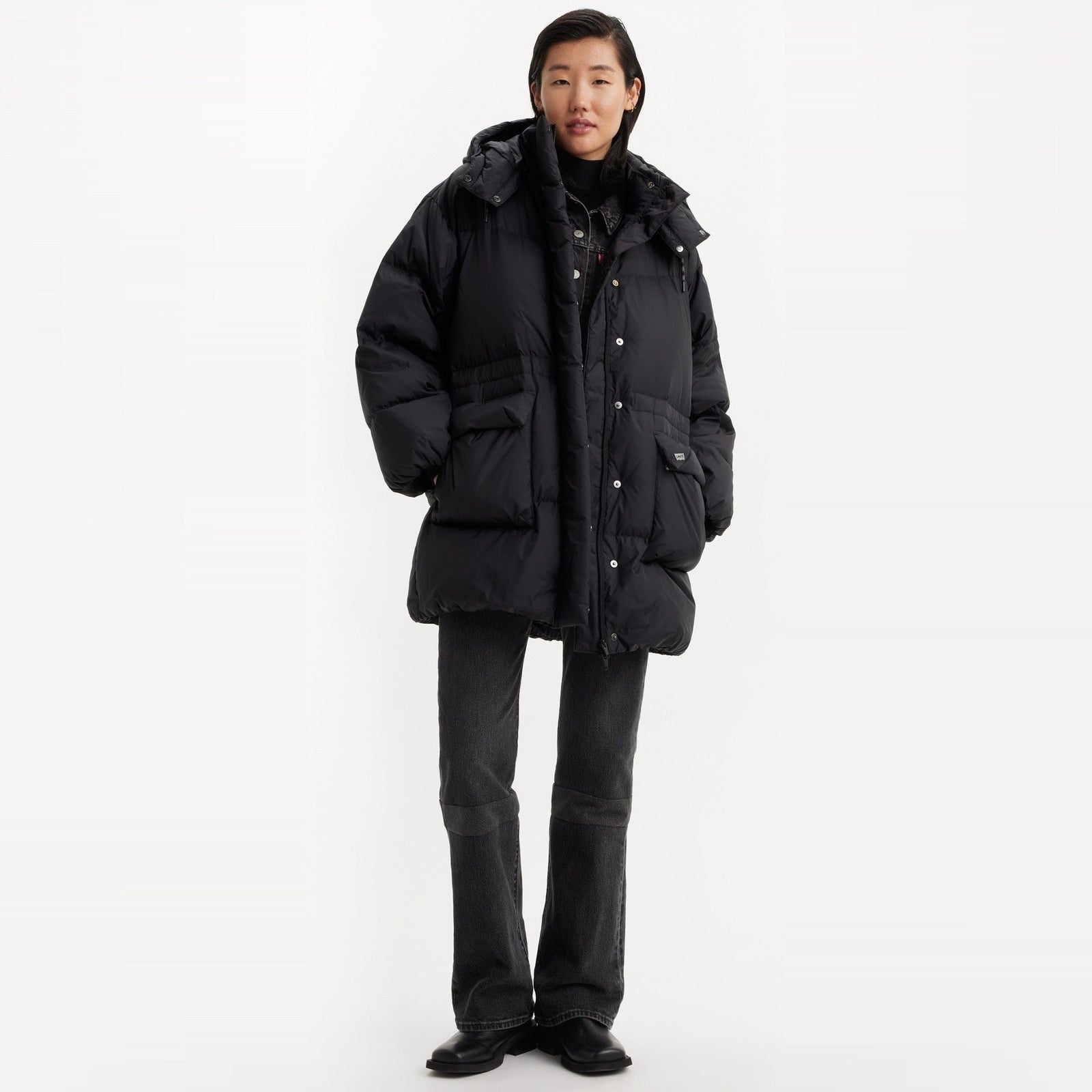 Main 1 - Levi's® Women's Western Midi Bubble Puffer SCL - 