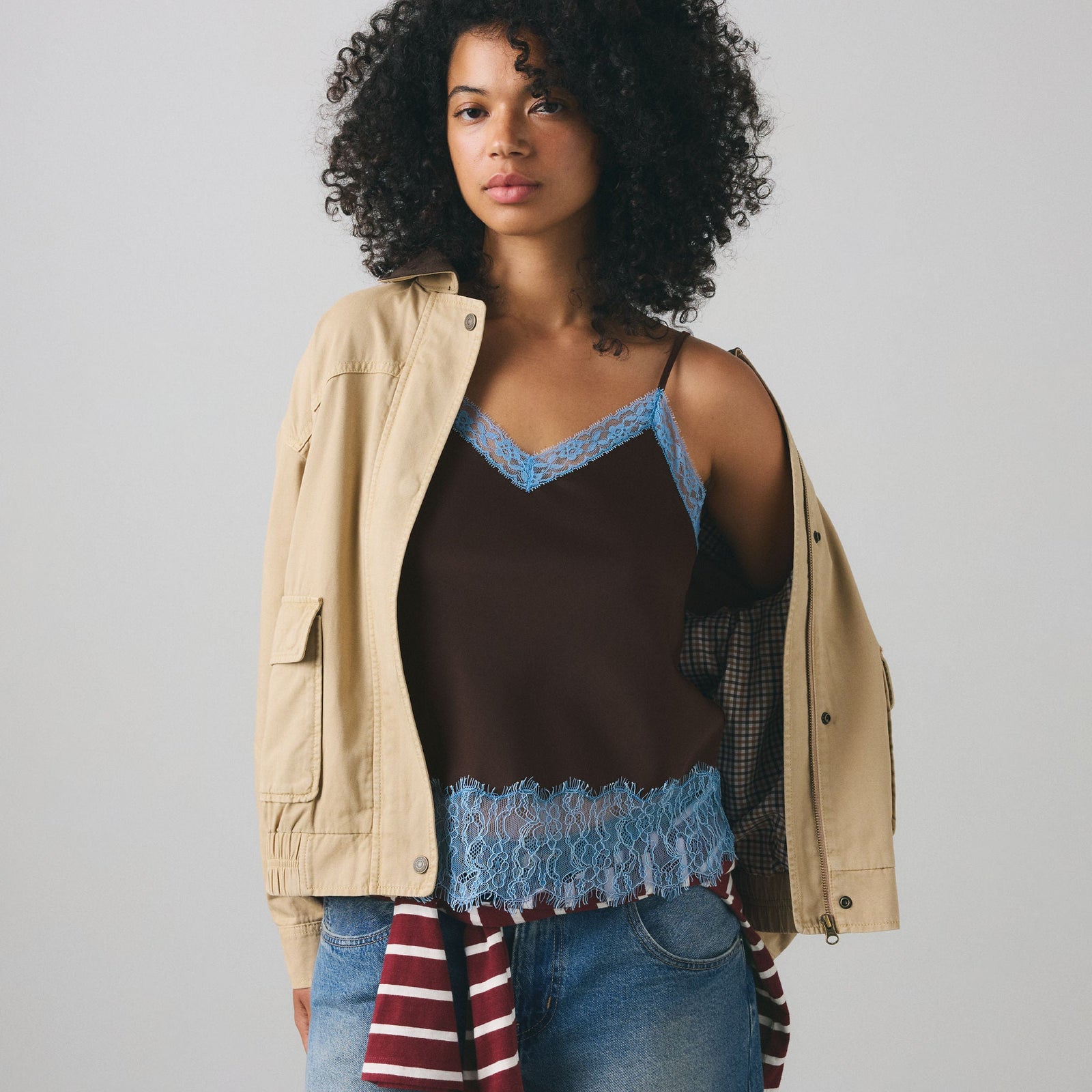 Main 4 - Levi's® Women's Winnie Western Dad Jacket - 006RT0003