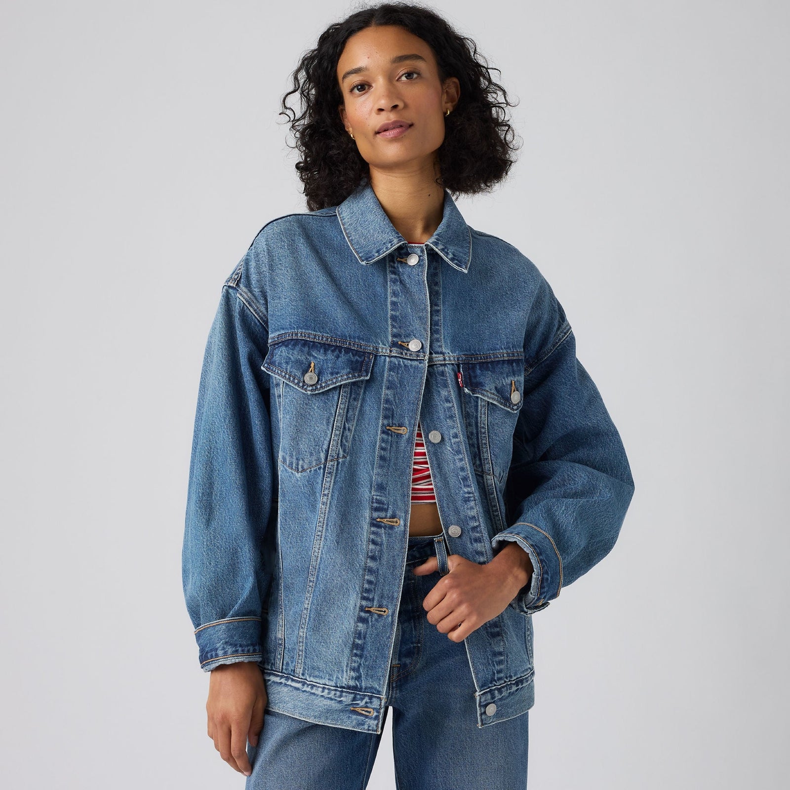 Main 1 - Levi's® Women's XL Trucker Jacket - A34720019
