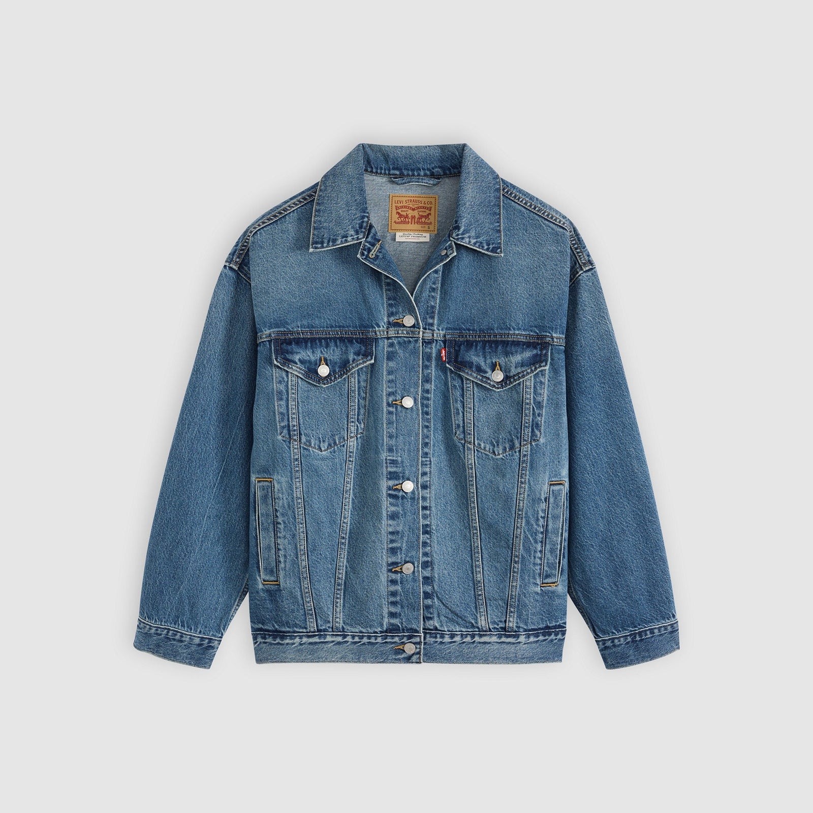 Main 5 - Levi's® Women's XL Trucker Jacket - A34720019