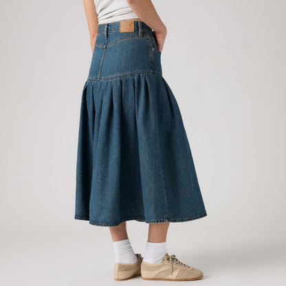 Thumbnail 5 - Levi's® Women's Yoked Pleated Skirt - 0089T0004