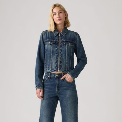 Thumbnail 4 - Levi's® x Rosé Women's Denim Jacket - 00C0A0000