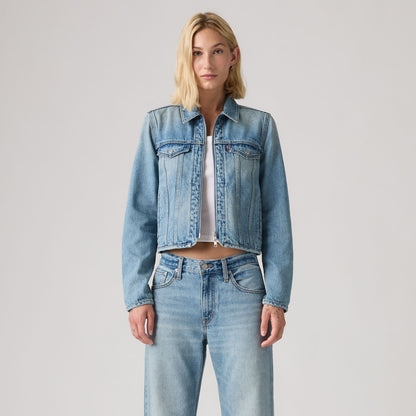 Thumbnail 4 - Levi's® x Rosé Women's Denim Jacket - 00C0A0001