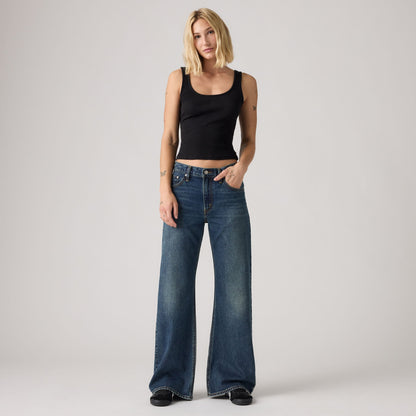 Thumbnail 4 - Levi's® x Rosé Women's Loose Boot Jeans - 00C0D0000