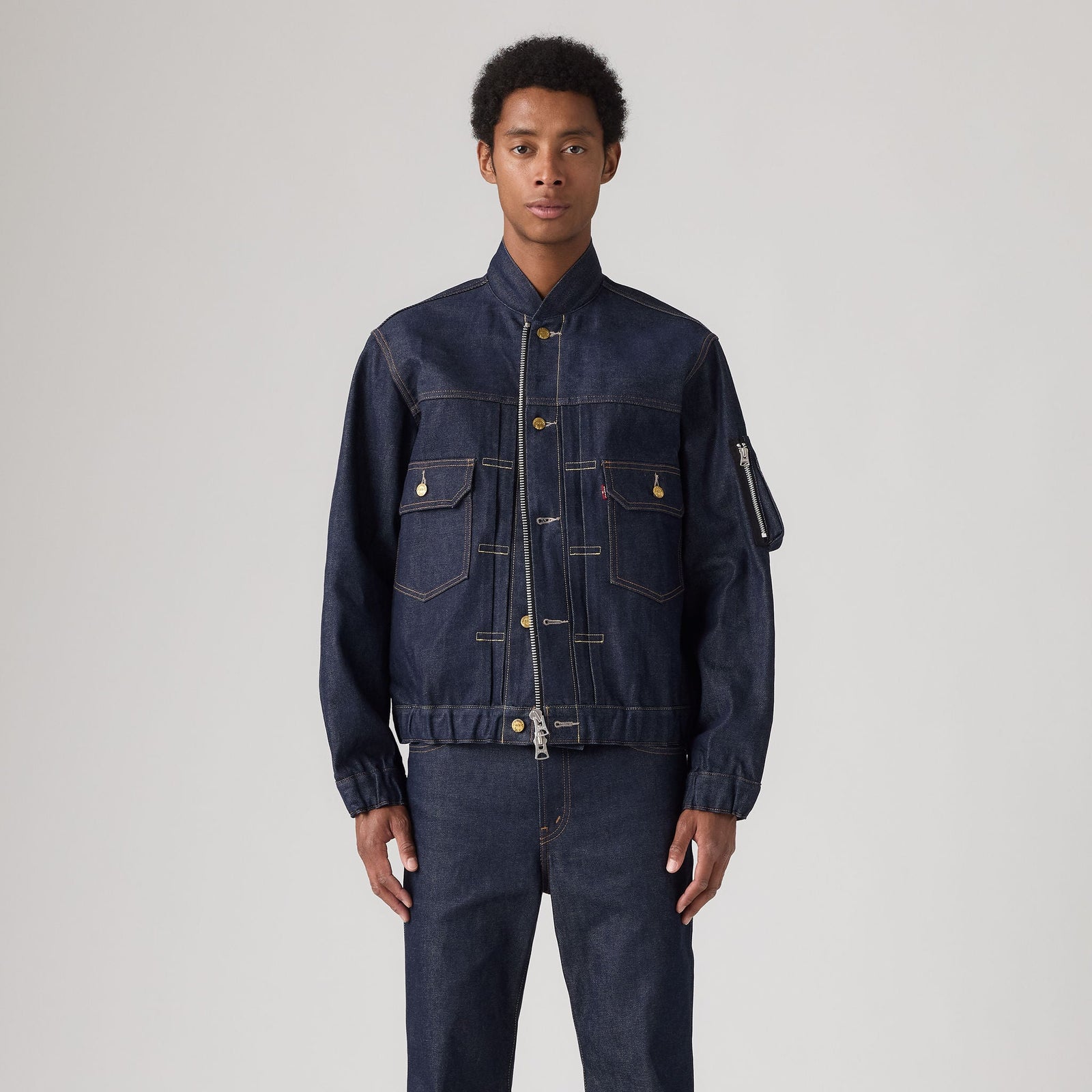 Main 3 - Levi’s® x sacai Men's Blouson Jacket - 008BJ0001