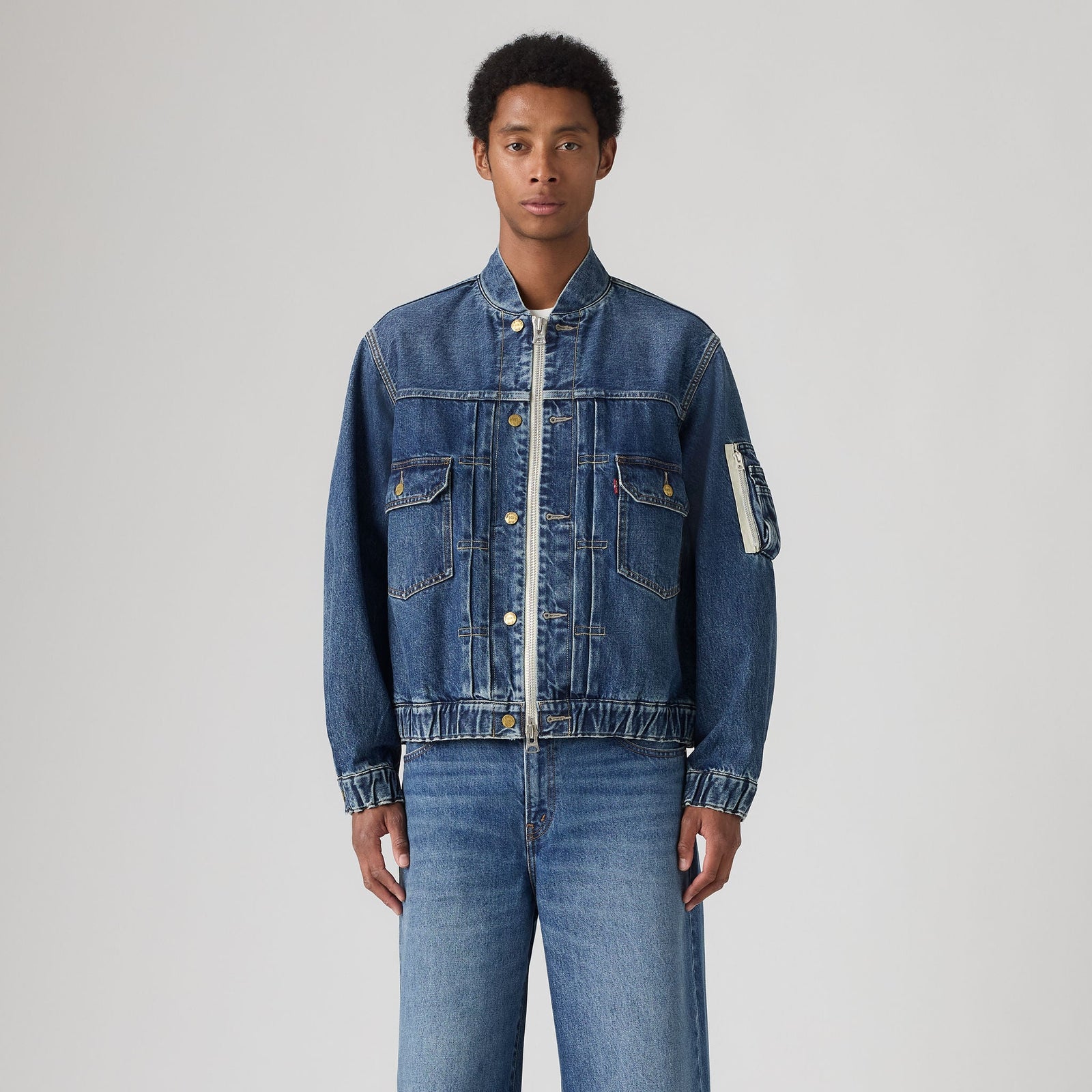 Main 3 - Levi’s® x sacai Men's Blouson Jacket - 008BJ0002