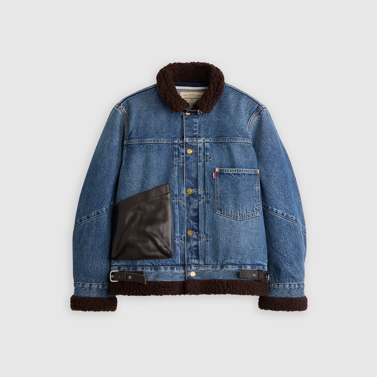Main 6 - Levi’s® x sacai Men's Sherpa Jacket - 008BG0002