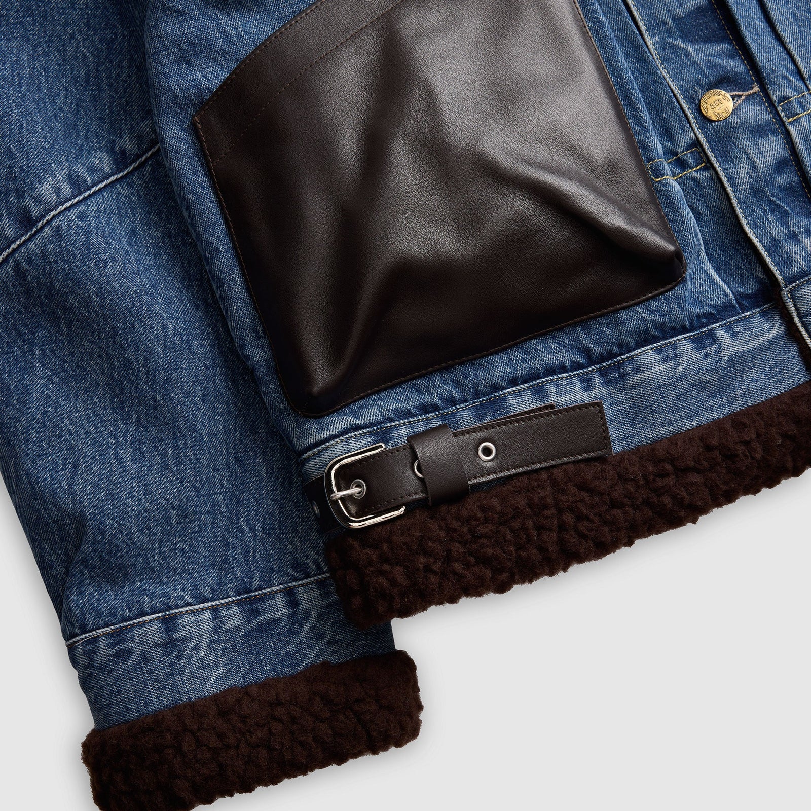 Main 7 - Levi’s® x sacai Men's Sherpa Jacket - 008BG0002