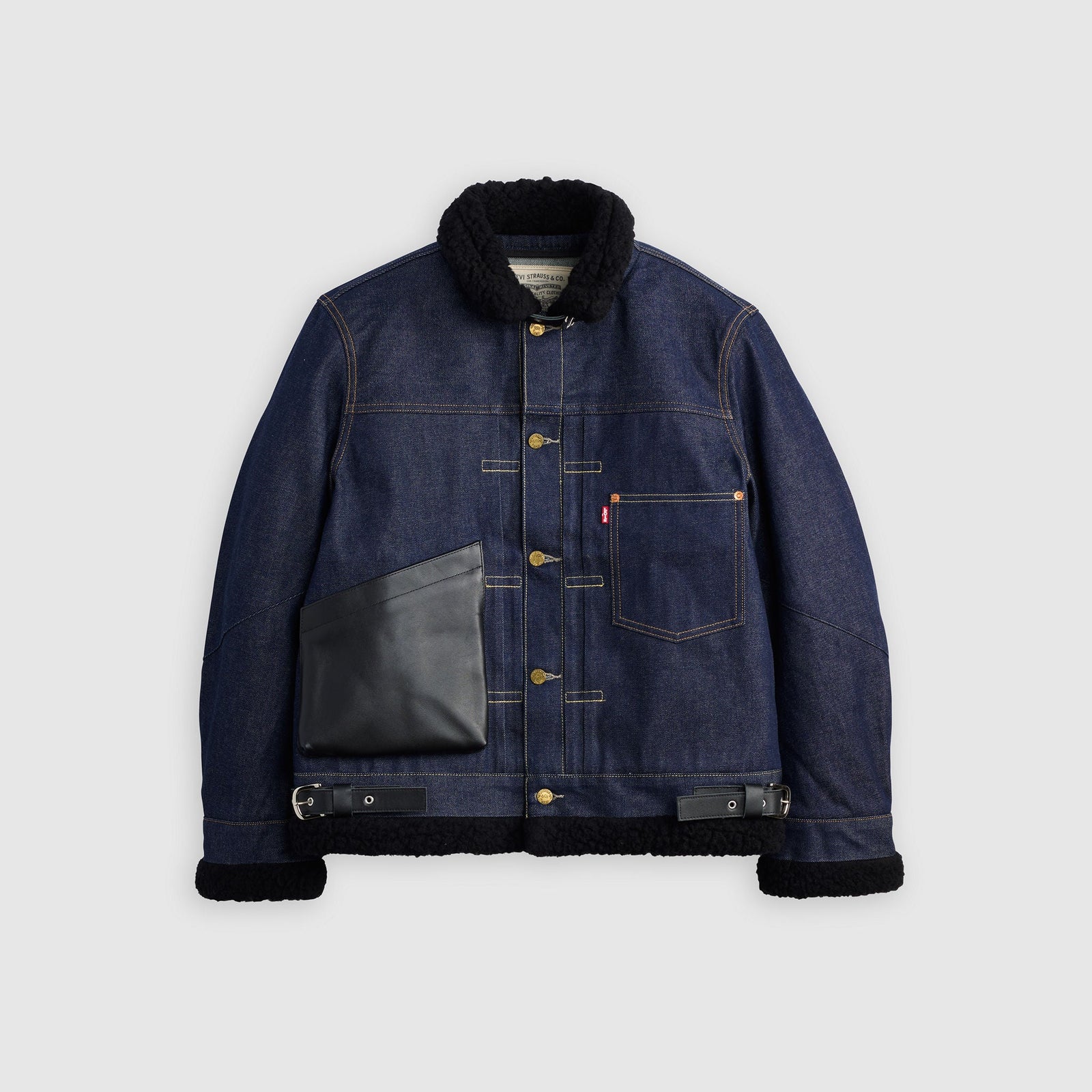 Main 7 - Levi’s® x sacai Men's Sherpa Jacket - 008BG0003