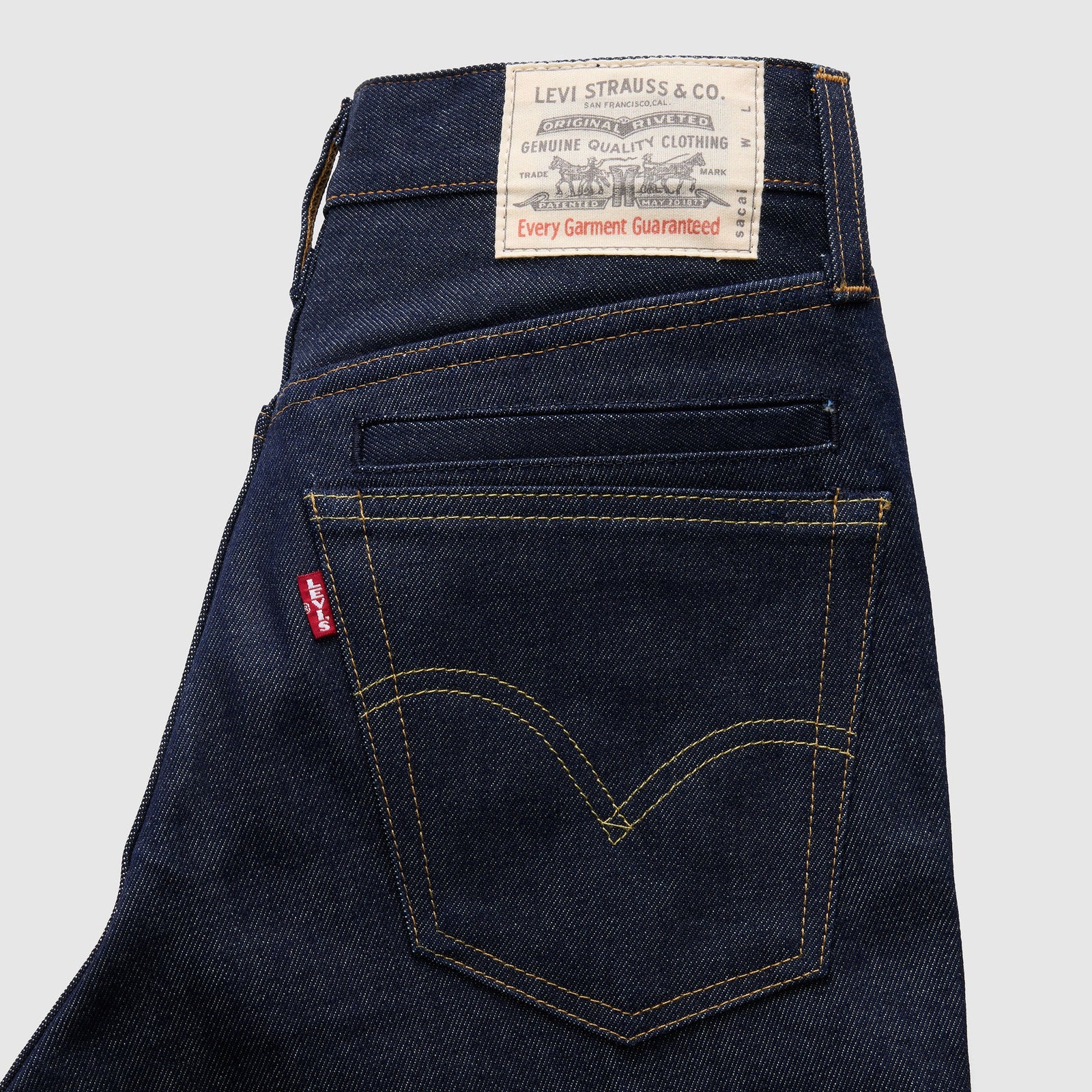 Main 10 - Levi’s® x sacai Belted Flare Pants - 008LN0001