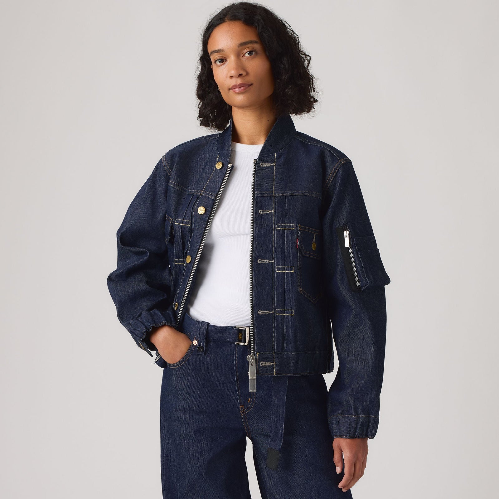Main 1 - Levi’s® x sacai Women's Blouson Jacket - 008BN0001
