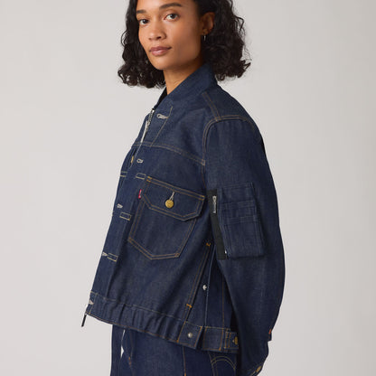 Thumbnail 4 - Levi’s® x sacai Women's Blouson Jacket - 008BN0001