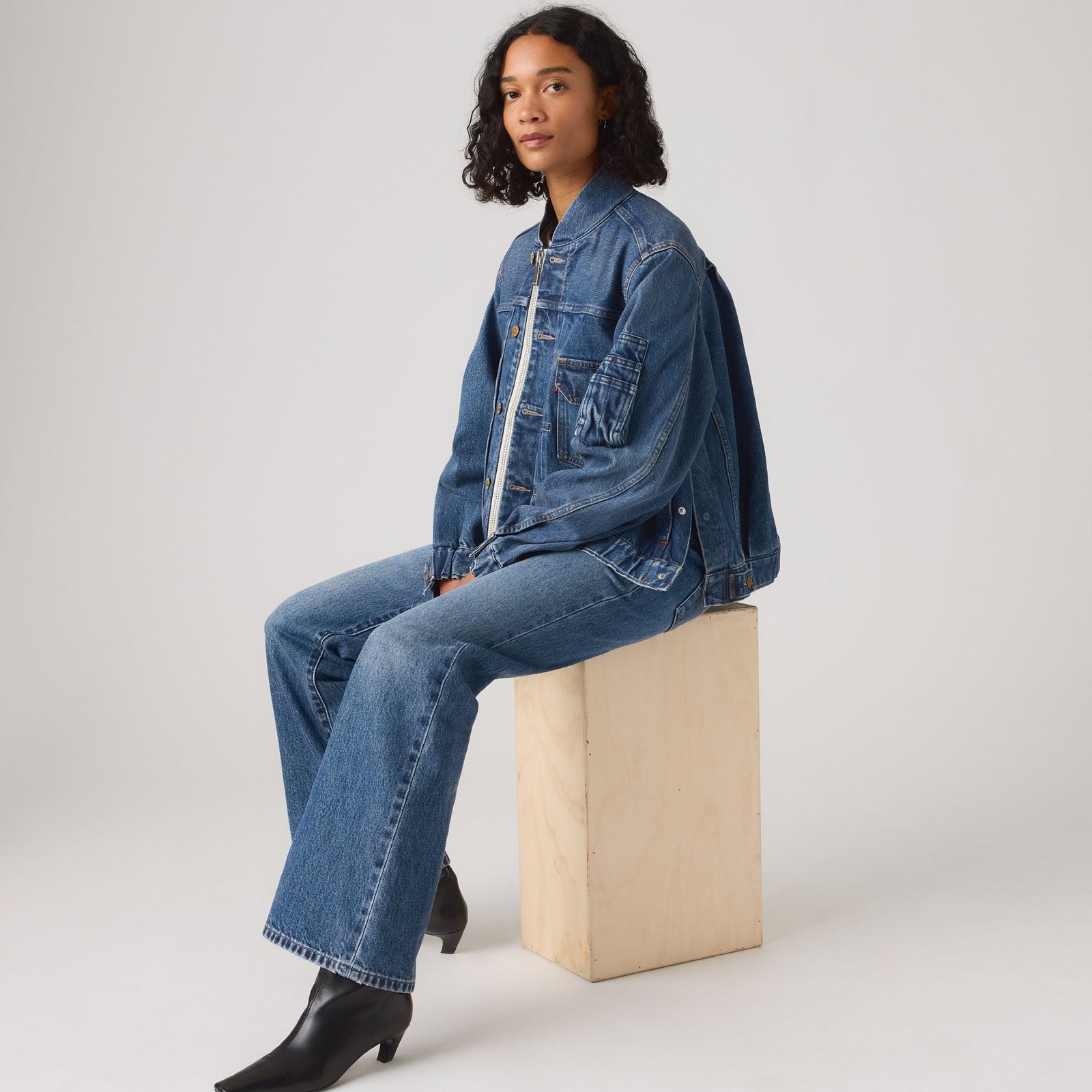 Main 1 - Levi’s® x sacai Women's Blouson Jacket - 008BN0002