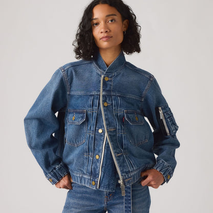 Thumbnail 4 - Levi’s® x sacai Women's Blouson Jacket - 008BN0002