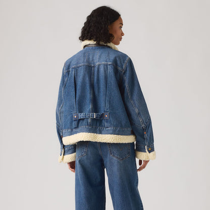 Thumbnail 2 - Levi’s® x sacai Women's Sherpa Jacket - 008BM0002