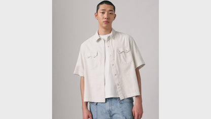 Thumbnail 1 - Levi's® Men's Short-Sleeve Boxy Western Shirt - 005H70005