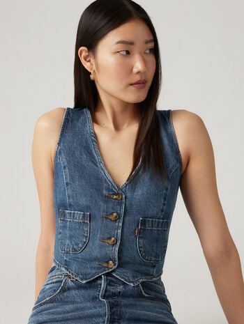 Levi's® Women's Tailored Denim Vest