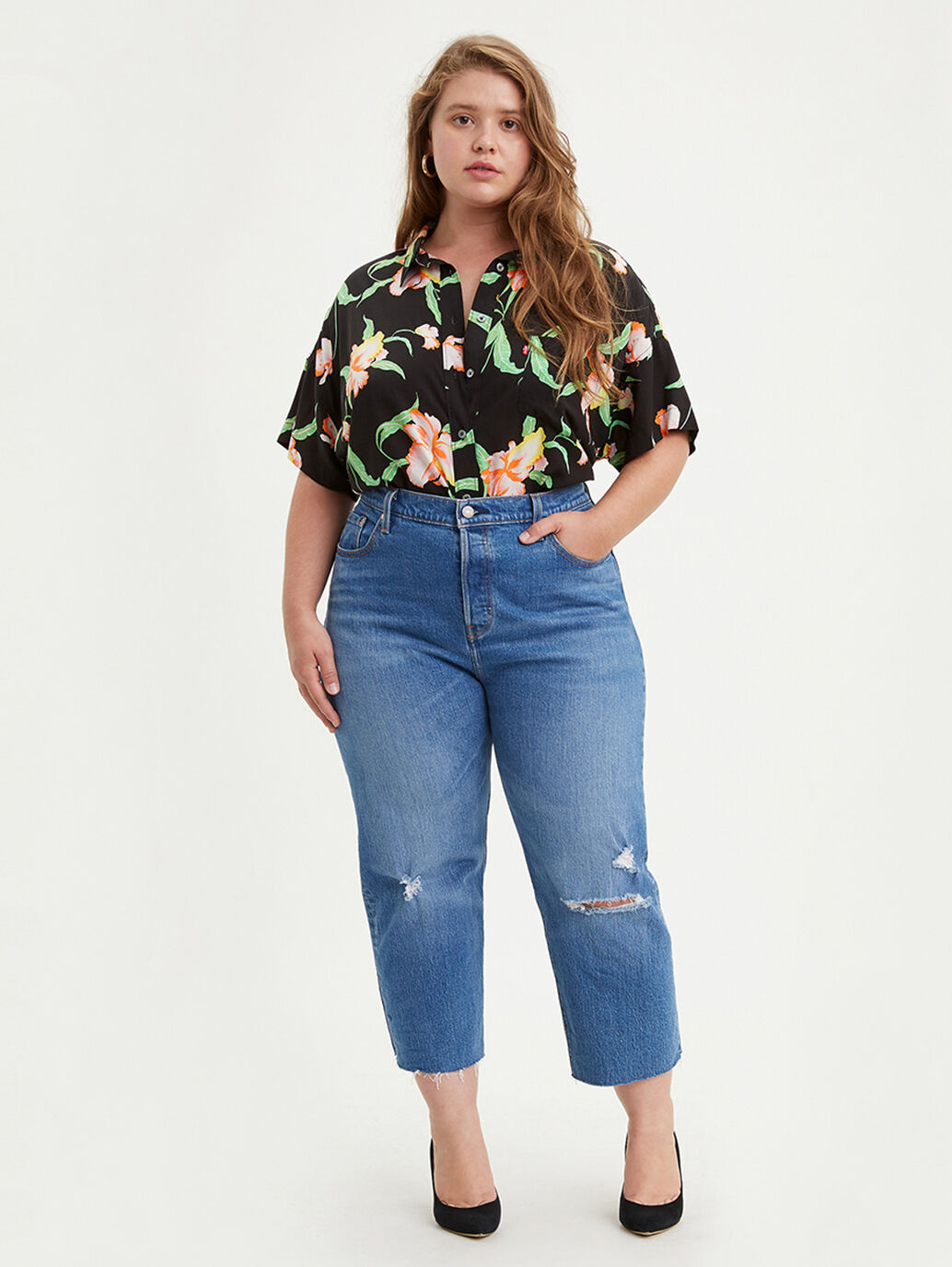 levi 501 jeans plus size