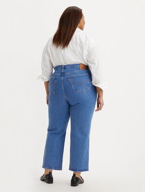 Women's Ribcage Jeans - High Waisted Comfortable Jeans