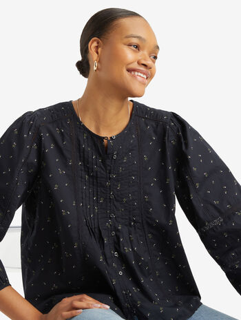 Levi's® Women's Aliyah Long-Sleeve Blouse