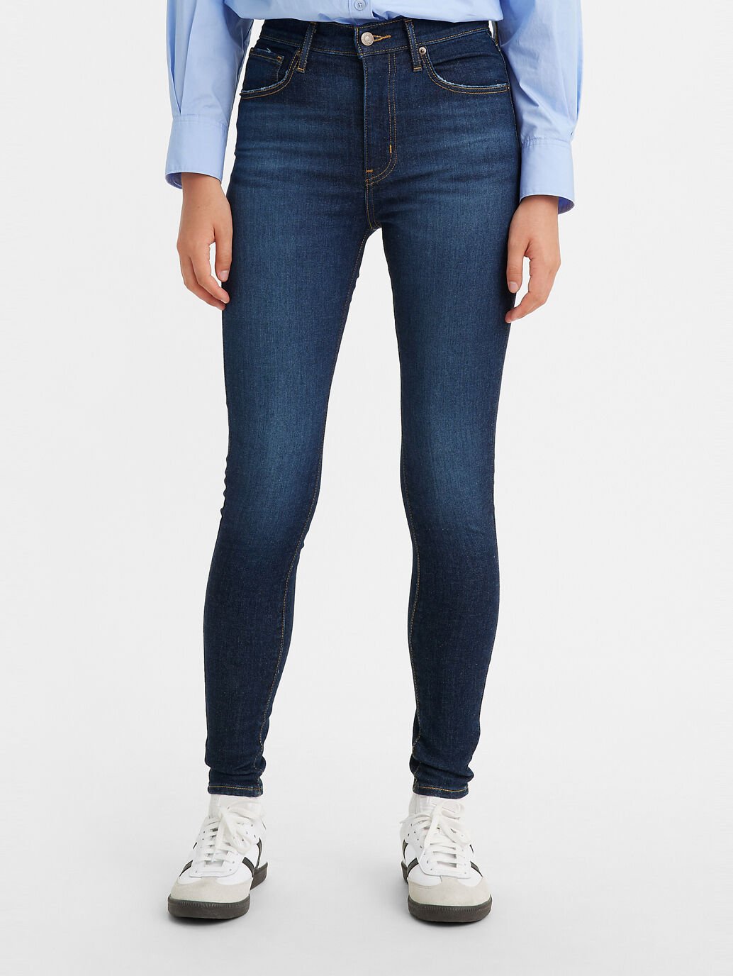 Mile high sale rise skinny levi's