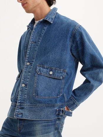 Levi’s® Men’s Japanese Denim Utility Trucker Jacket