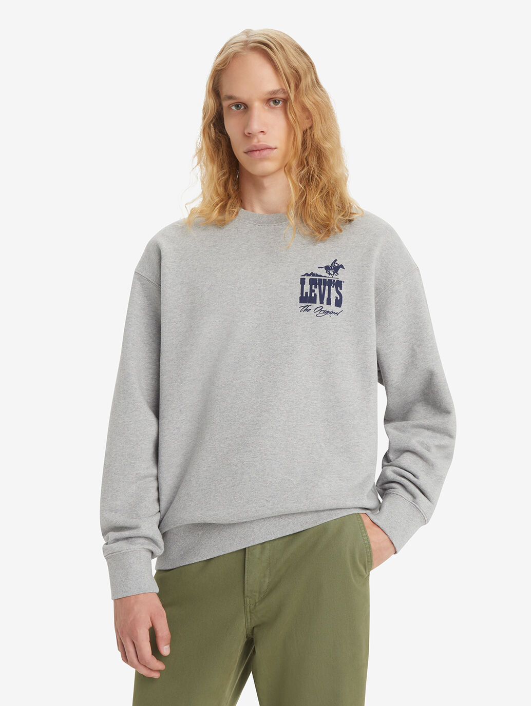 Levi's® Men's Relaxed Fit Graphic Crewneck Sweatshirt