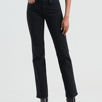 314 Shaping Straight Jeans in Black