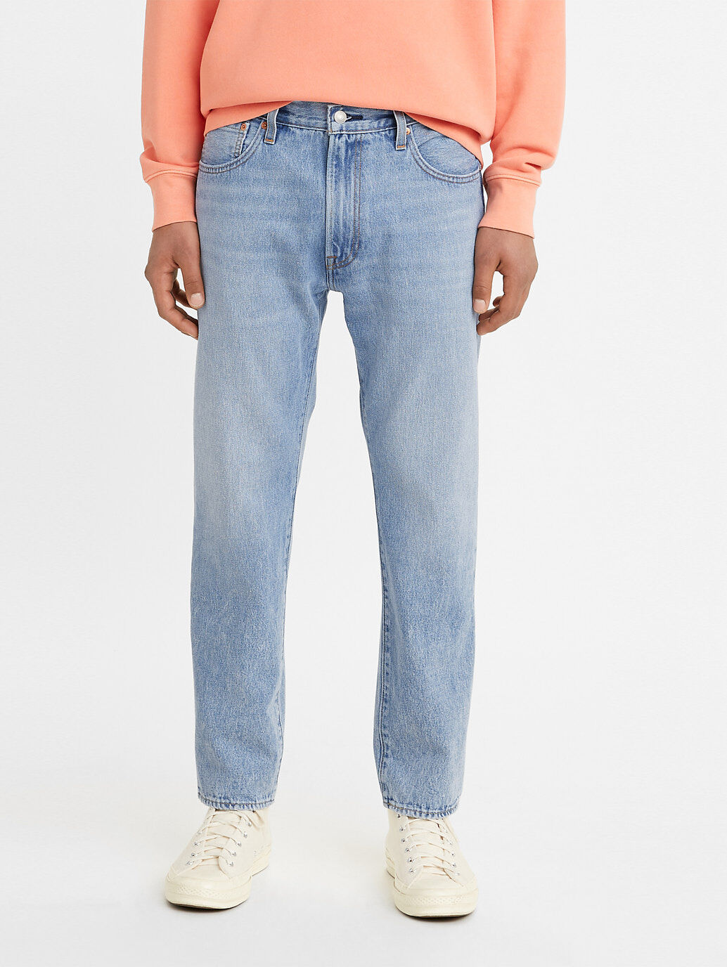 Men's 551™ Z Authentic Straight Crop Jeans In Medium Blue