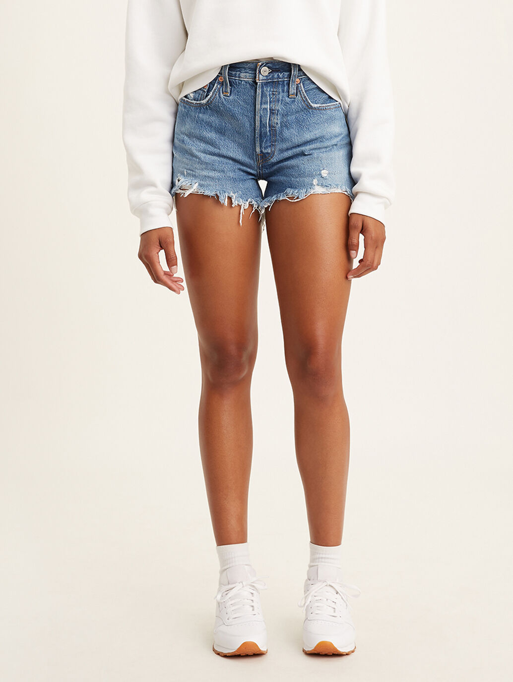 Levi jean 2025 shorts womens