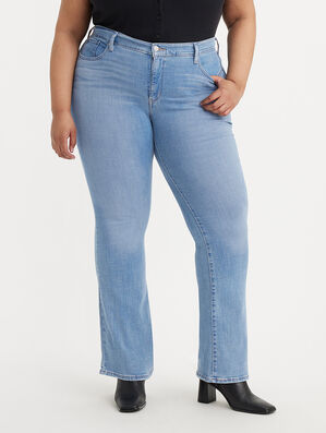 725 High Rise Bootcut Women's Jeans (plus Size) - Dark Wash