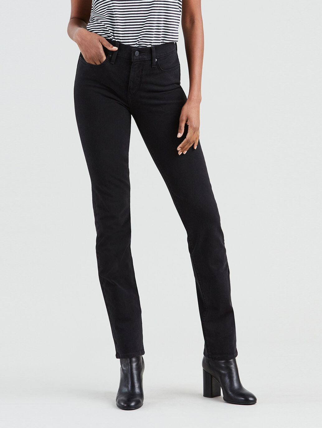 levi's 312 shaping slim black