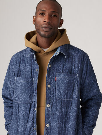 Levi's® Men's Bryant Padded Reversible Overshirt