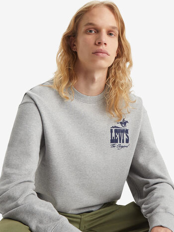 Levi's® Men's Relaxed Fit Graphic Crewneck Sweatshirt