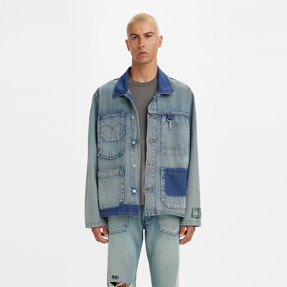 levis jean fur jacket