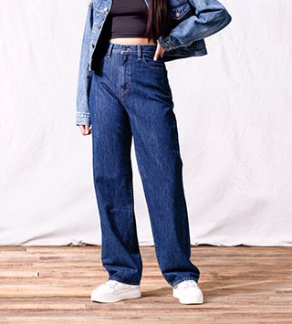 classic high waisted levi jeans