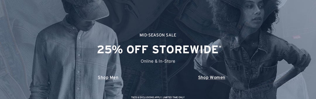 Levi's Mid Season Sale