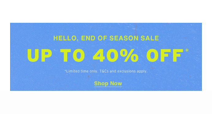 Levi's End of Season Sale