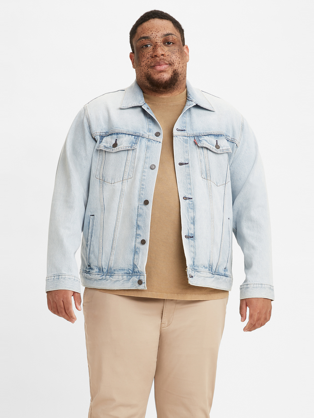 levi's big and tall trucker jacket