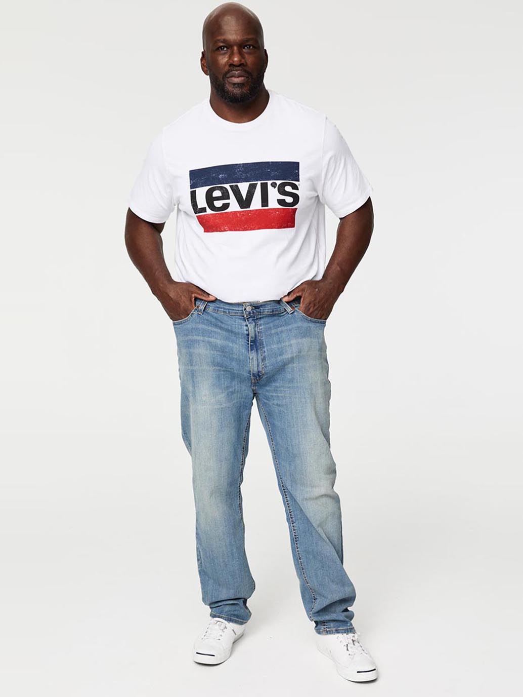 levis for athletic build