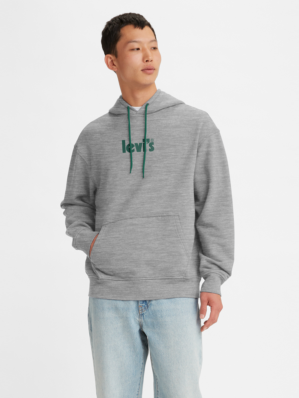 Relaxed Fit Graphic Hoodie in Holiday Poster Po Mhg