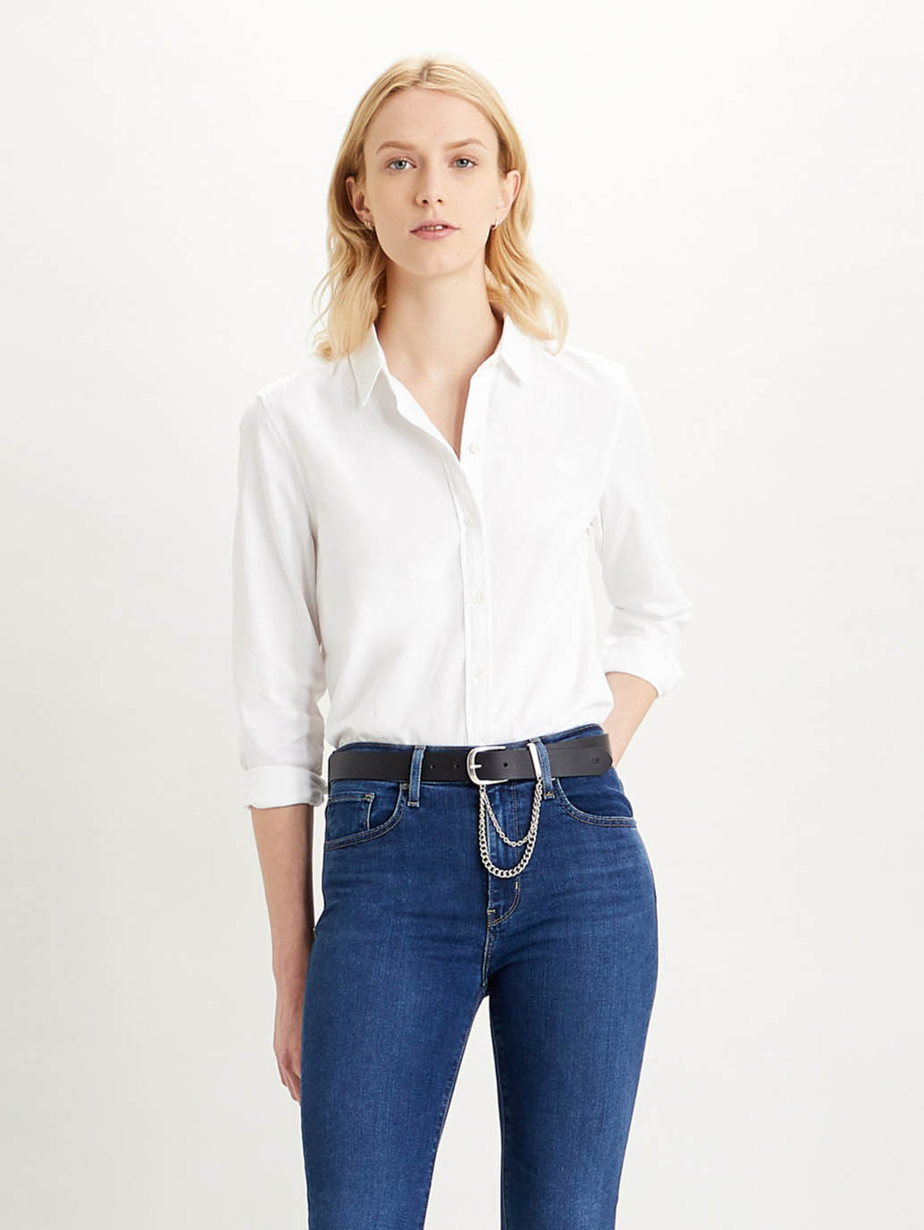 levis white shirt price